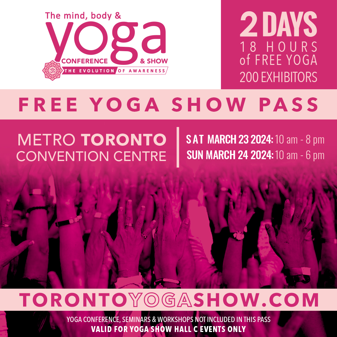 The Yoga Show  Free show-pass